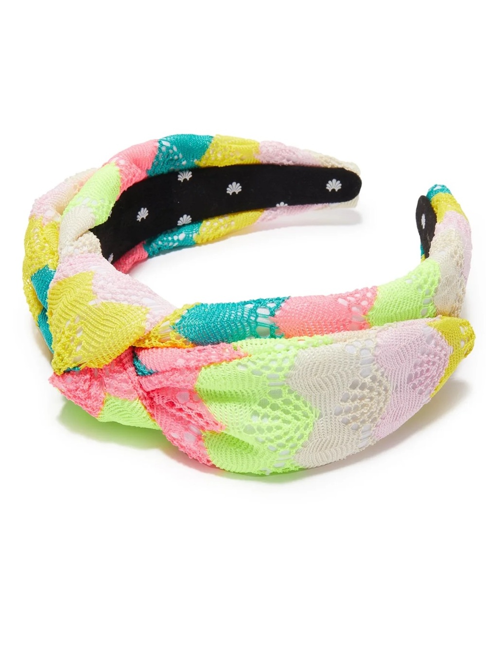 Lele Sadoughi Oversized Veronica Headband Ocean Cove